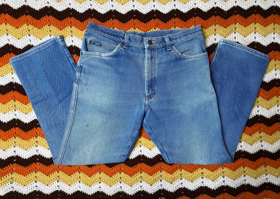 Vintage 70s Lee Jeans | 36 x 32 - image 6