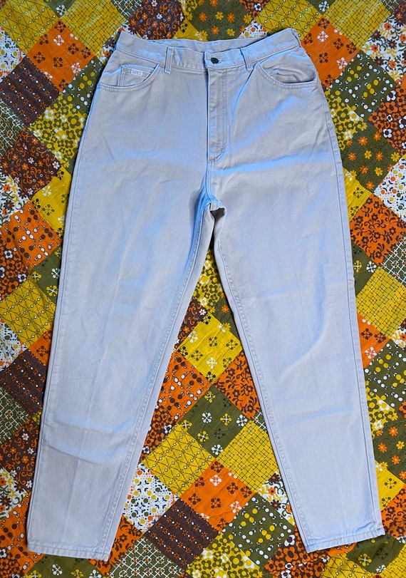 Vintage 80s Tan Lee Jeans | Size 14 Med - image 4