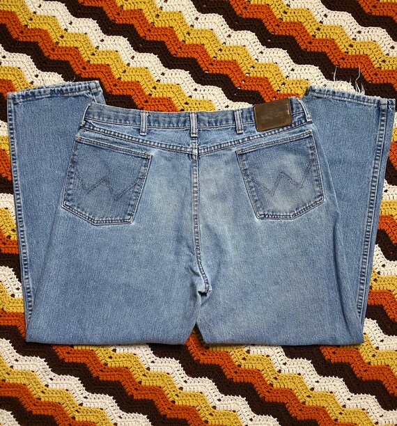 Vintage 90s Wrangler Rugged Wear Jeans / 38x30 - image 4