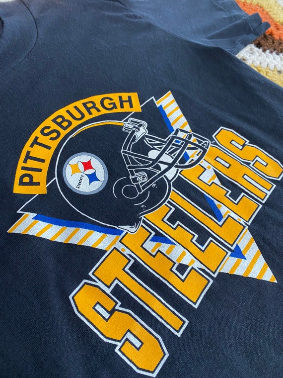 Vintage 90s Pittsburgh Steelers T-shirt | Deadstoc