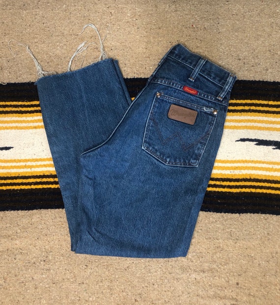 Vintage 90s Cropped Wrangler Jeans - image 2