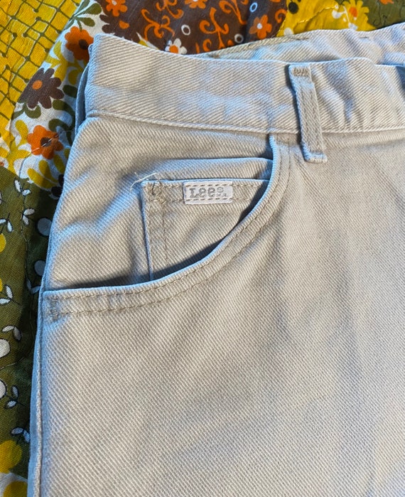 Vintage 80s Tan Lee Jeans | Size 14 Med - image 7