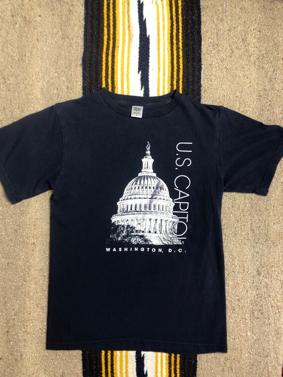 Vintage 1990s US Capitol T-Shirt | Washington DC S