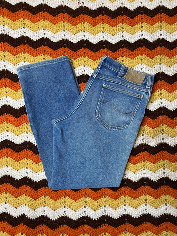 Vintage 70s Lee Jeans | 36 x 32 - image 1