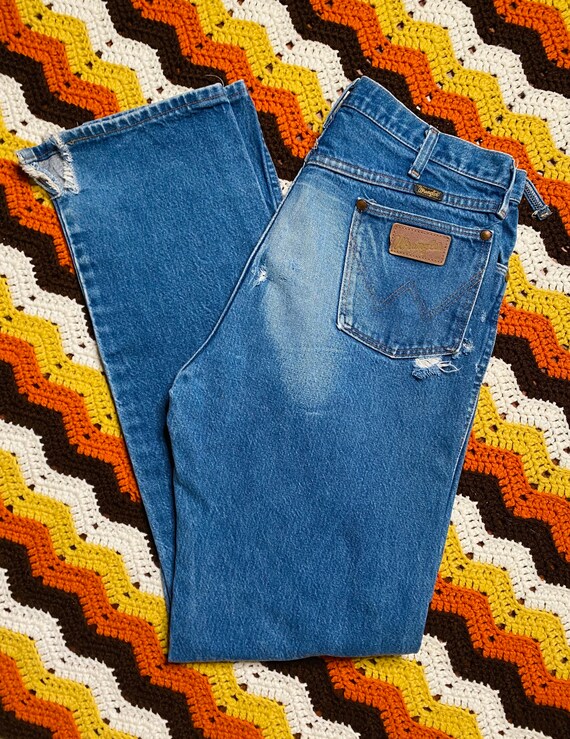 Vintage 90s Wrangler Jeans | Made in USA | 36x36 - image 1