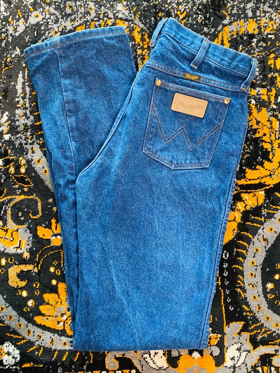 Vintage 90s Wrangler Jeans 13MWZ Size 32x36 - Etsy