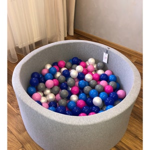 Plastic balls 300 pcs.set BPA free plastic image 5