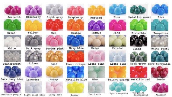 Plastic balls 100 pcs. set- BPA free plastic