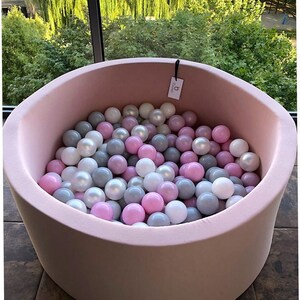 Plastic balls 100 pcs. set- BPA free plastic image 7
