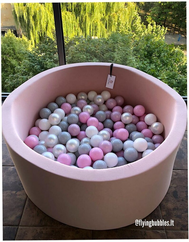 Plastic balls 100 pcs. set- BPA free plastic image 7