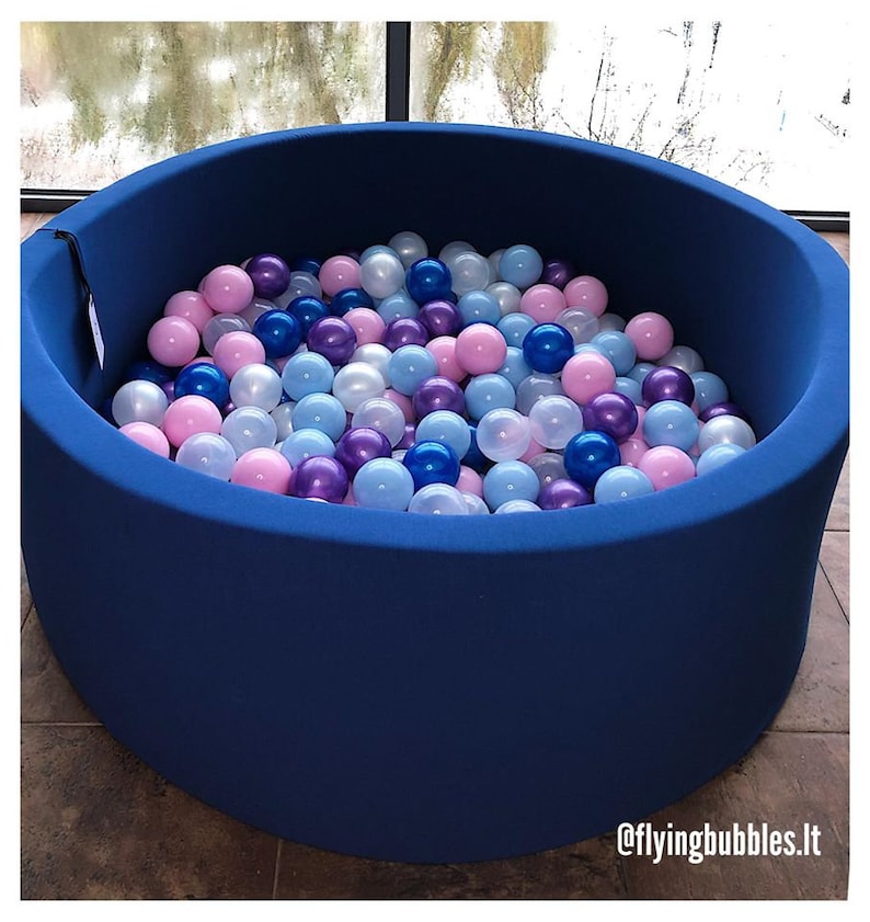 Plastic balls 100 pcs. set- BPA free plastic image 4