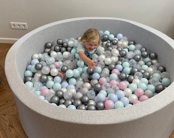 1000 piezas Juego de bolas de plástico - Plástico libre de BPA