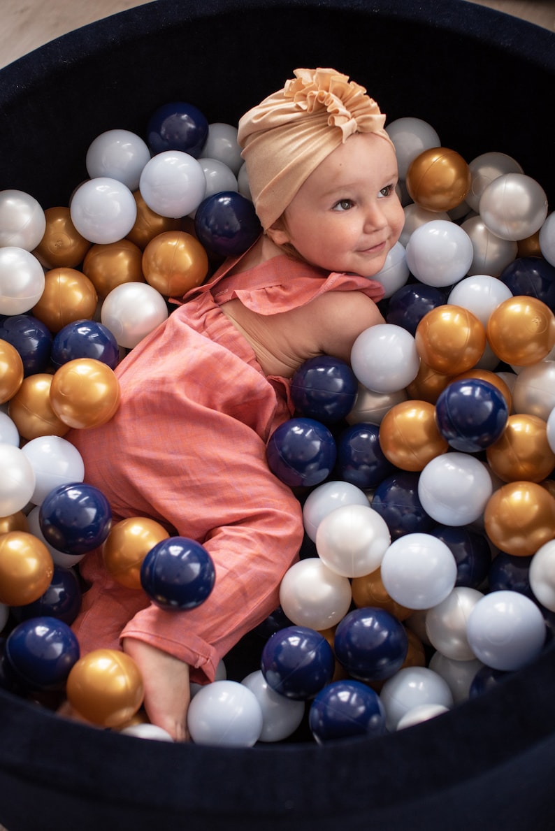 Plastic balls 100 pcs. set- BPA free plastic image 2