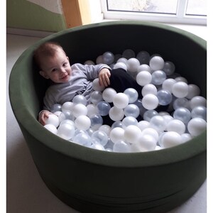 Plastic balls 300 pcs.set BPA free plastic image 6