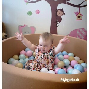 Plastic balls 100 pcs. set- BPA free plastic image 5