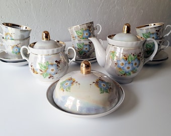 Cottage Tea Set - Etsy