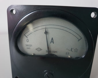 Vintage Ammeter Repair Kit / Soviet Gauge / Measuring Device