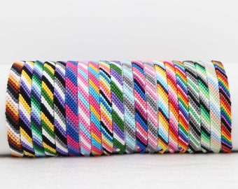 Bracelet brésilien de Fierté, LGBTQIA+ Pride, non-binaire, asexuel, MLM,  trans, bisexuel, lgbt, pride, flag, armband