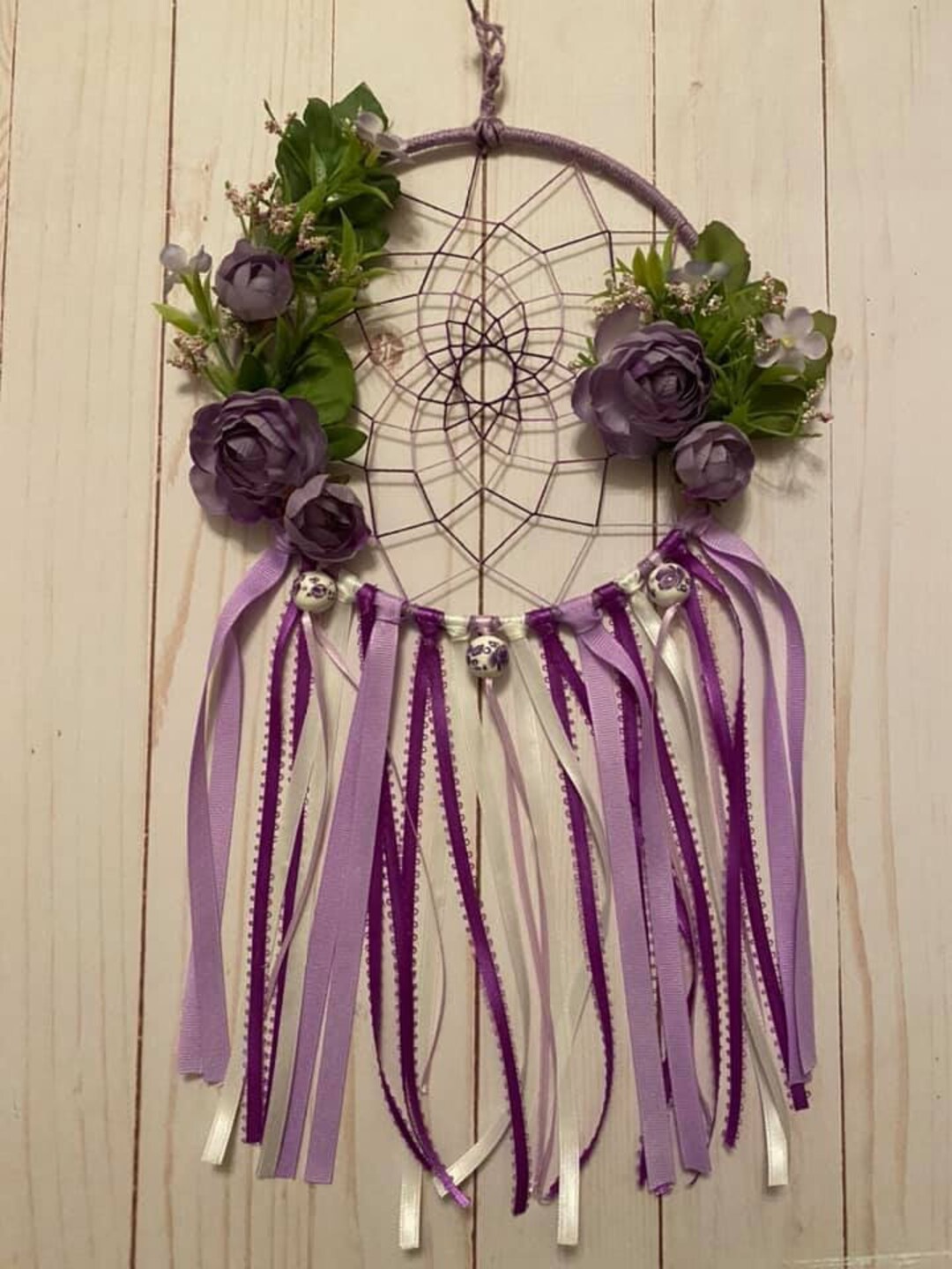Lavender and Purple Dream Catcher - Etsy