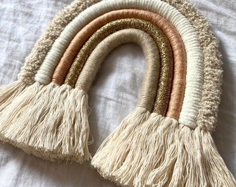 TEDDY RAINBOW - macrame rainbow