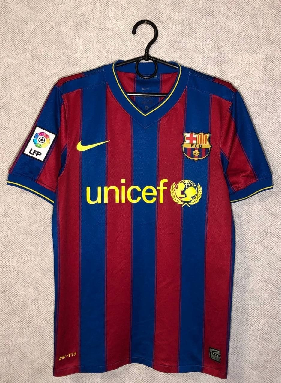 Nike Unicef Fcb Fc Barcelona Jersey Shirt Football Soccer Rare Size