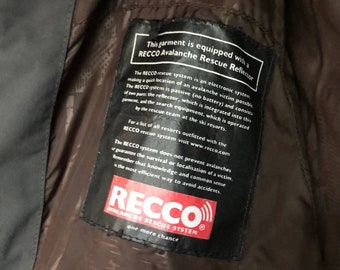 north face recco avalanche rescue system