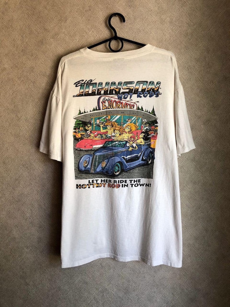Big Johnson by Oneita vintage 90s T-shirt rare | Etsy