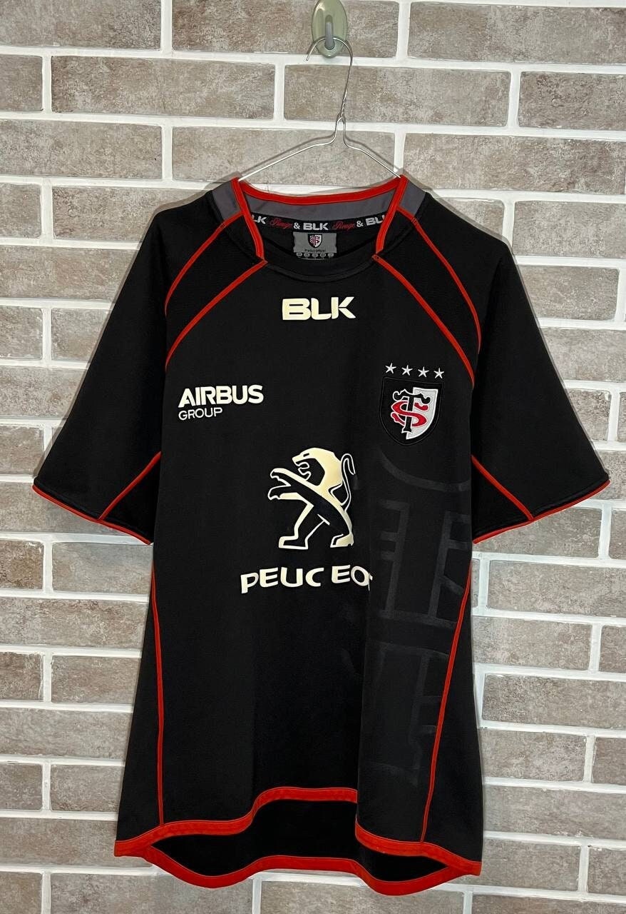 Stade Toulousain Toulouse Rugby Team Jersey Mens Black France - Etsy