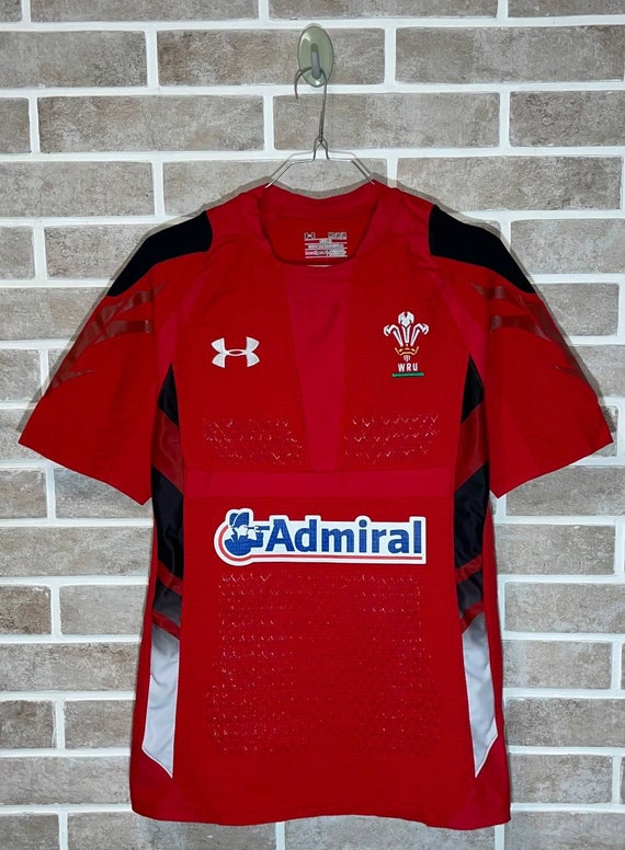 Puede ser ignorado limpiador Asia WRU Wales Vintage Rugby Shirt Jersey under armour ADMIRAL - Etsy España