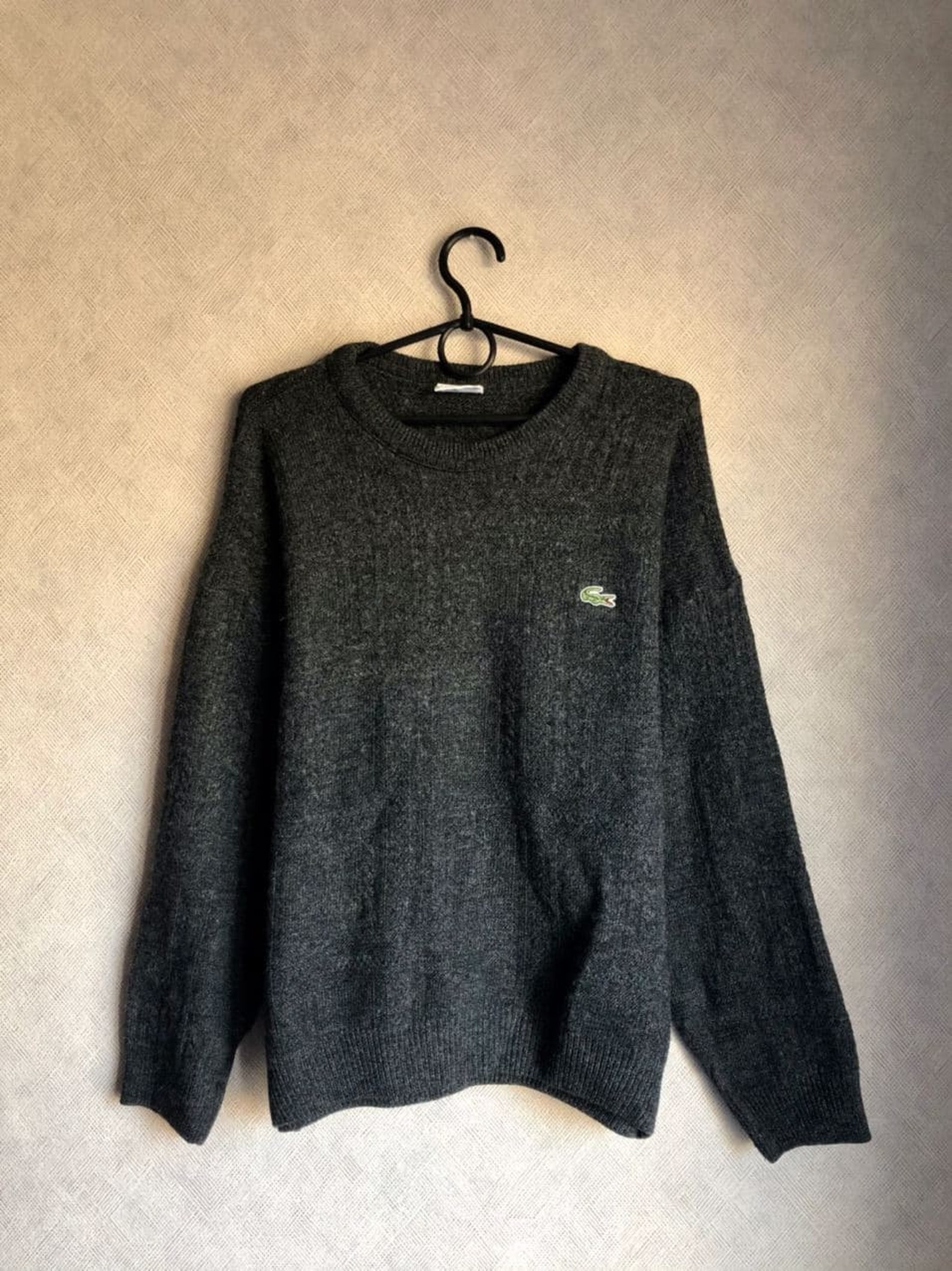 Lacoste Vintage Knit Sweater | Etsy