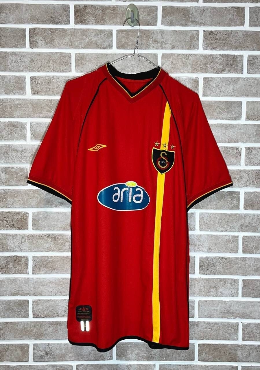 worst rijk Lodge Galatasaray Football Shirt 2001/2002 Vintage Jersey - Etsy