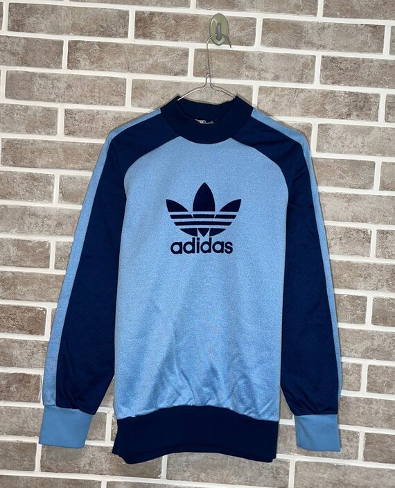 Sudadera adidas vintage fabricada en Francia 70s Ventex Etsy España