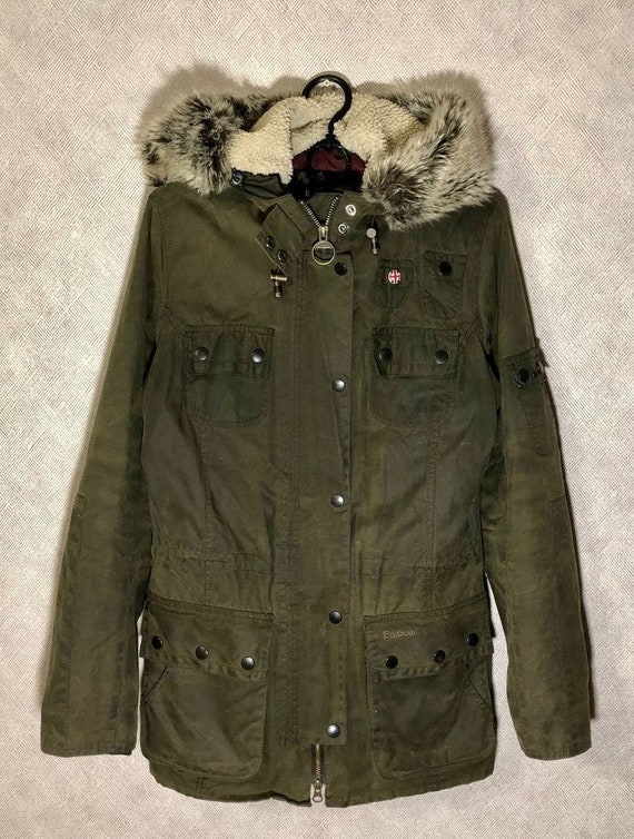 barbour damen parka