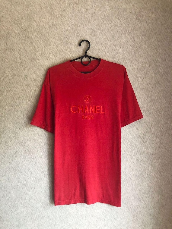 Chanel vintage shirt t-shirt rare 90s rare