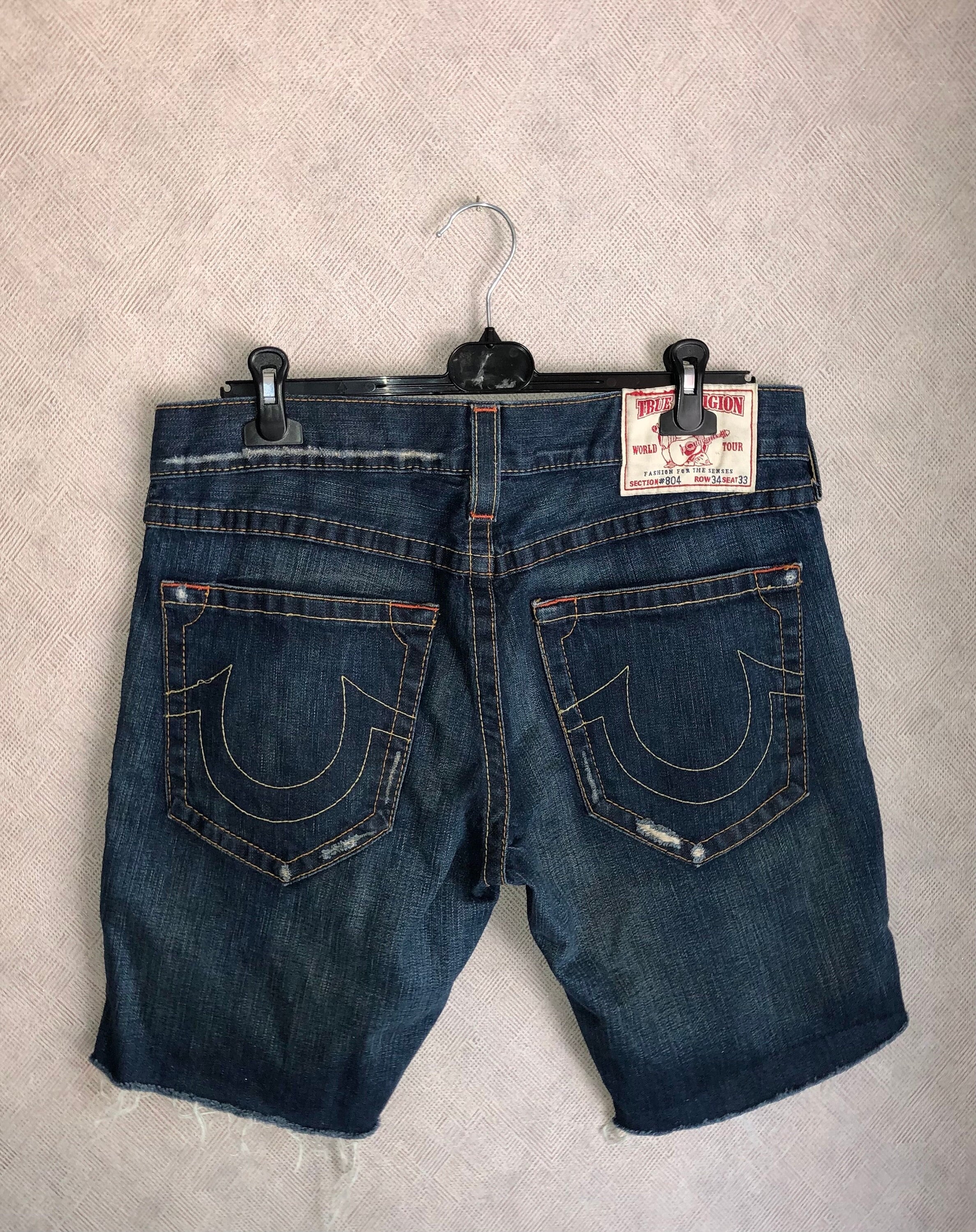 True Religion Vintage Denim Shorts 