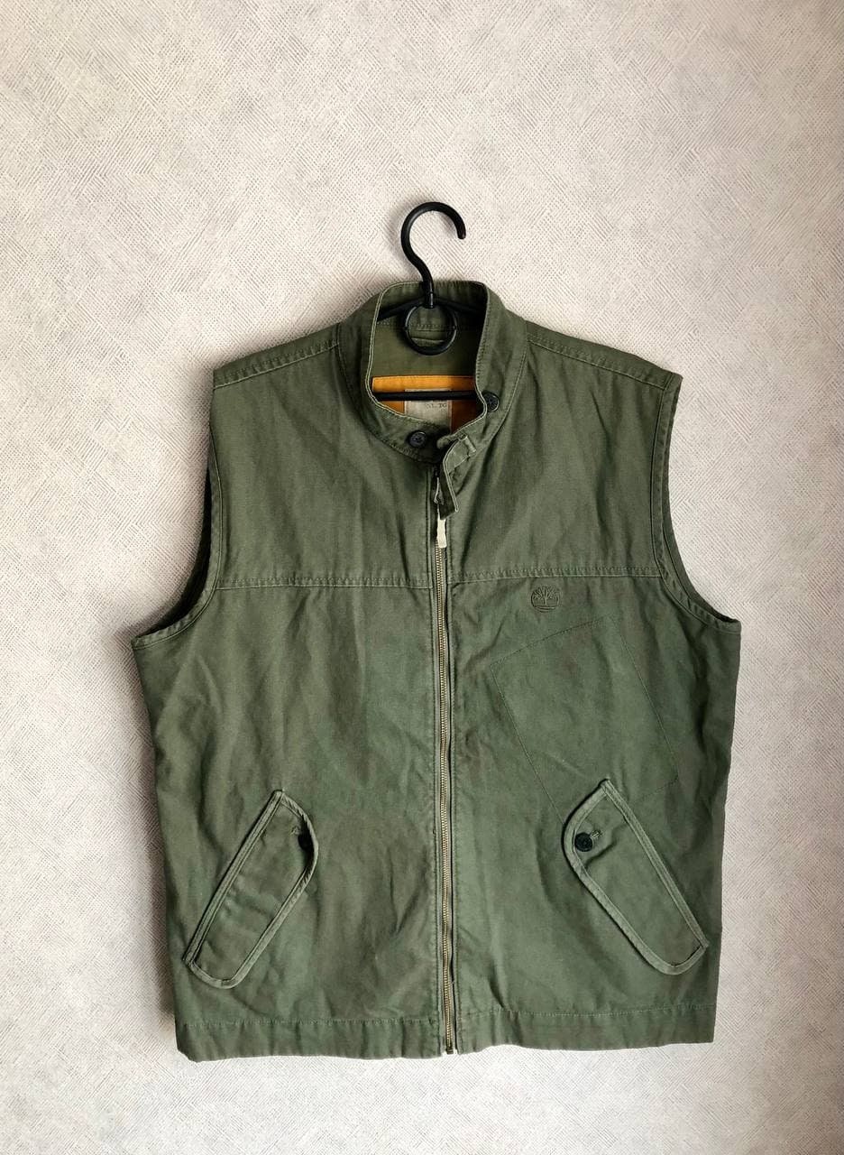 Vintage Timberland Vest jacket | Etsy