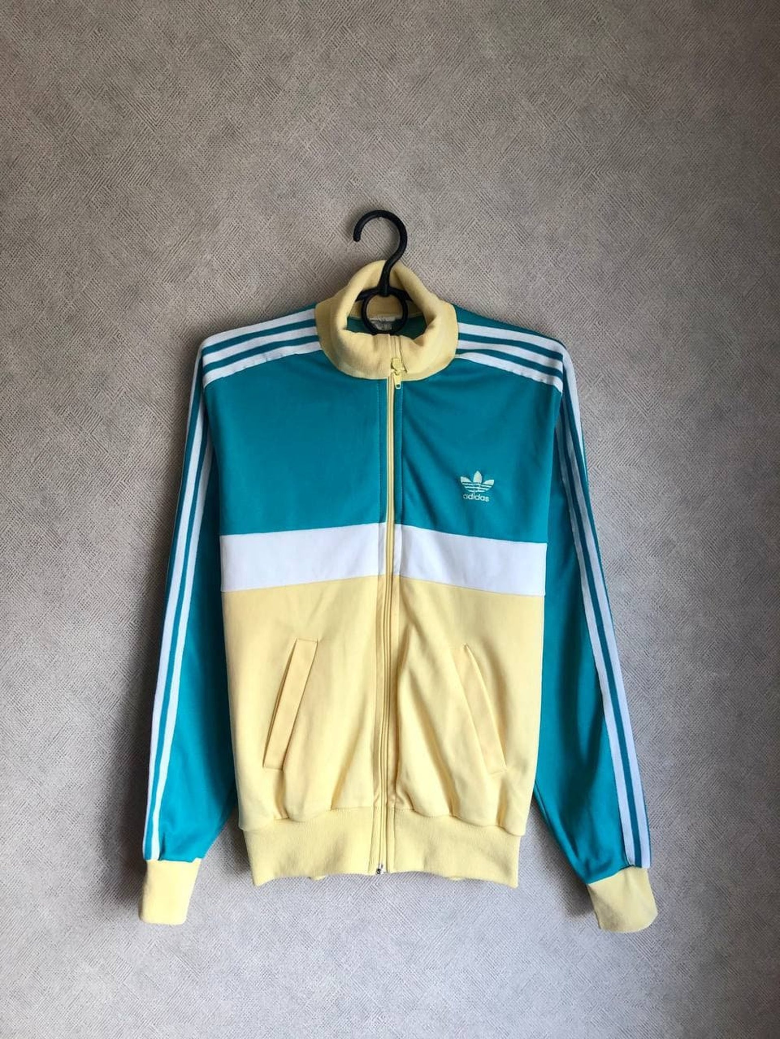 Vintage 70's 80's Adidas Track Jacket Made in England | Etsy