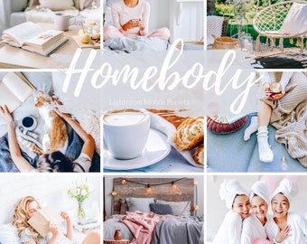 5 Mobile Lightroom Presets, Light Indoor Lighting Home Lightroom Mobile Instagram Presets  Lifestyle presets Travel Photography Presets