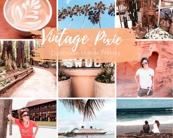 Mobile Lightroom Presets, Vintage Warm Terracotta Lightroom Mobile Instagram Presets  Lifestyle presets Travel Photography Presets