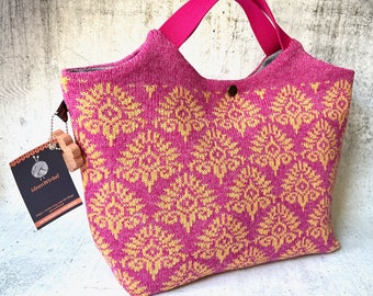 XL knitted shopper handbag Anjali