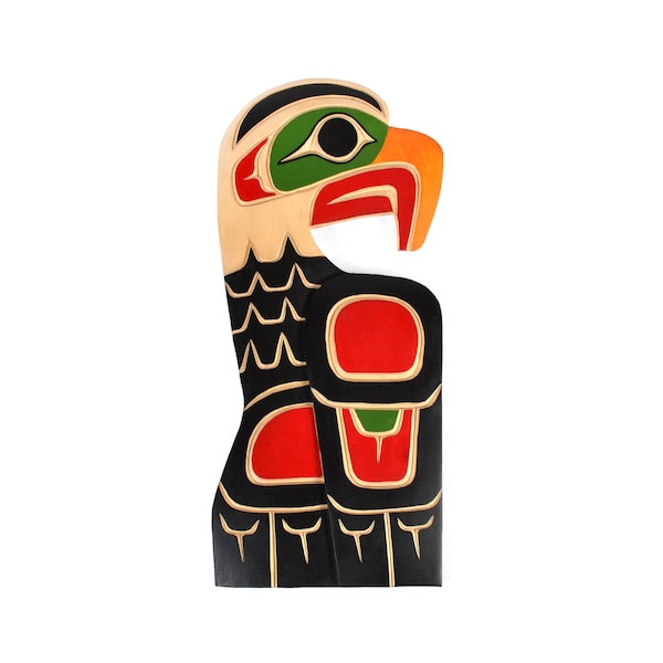 Eagle Wood Carving Etsy