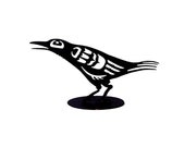 First Nations Native Steel Cut Baby Raven