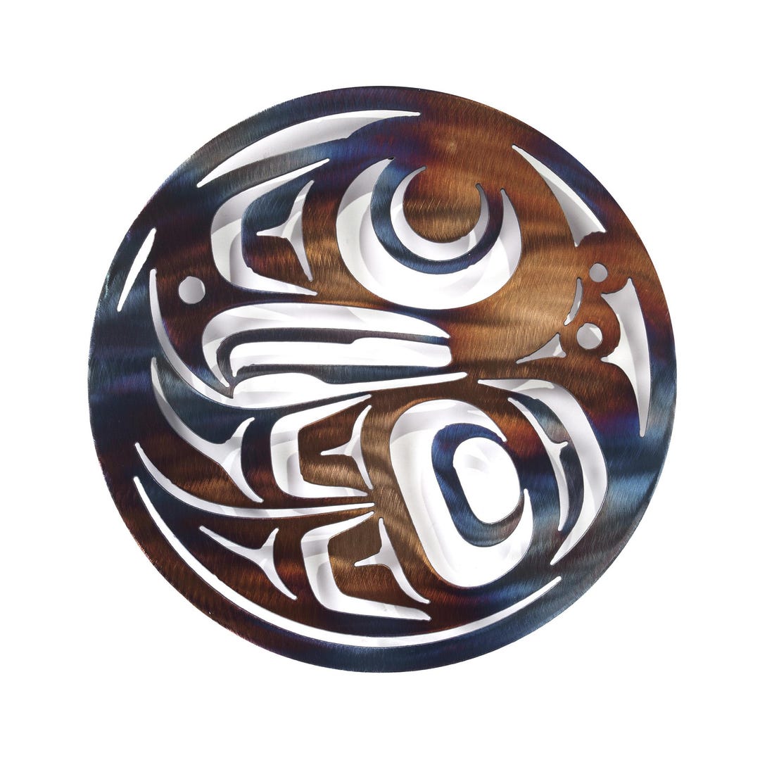 First Nations Steel Cut Eagle Wall Panel - Etsy