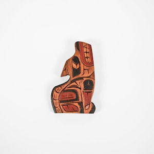 First Nations Hand Carved Small Native Wall Carving Four Designs