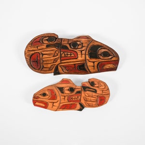 Land Sea Sky Northwest Coast Native Wall Carving