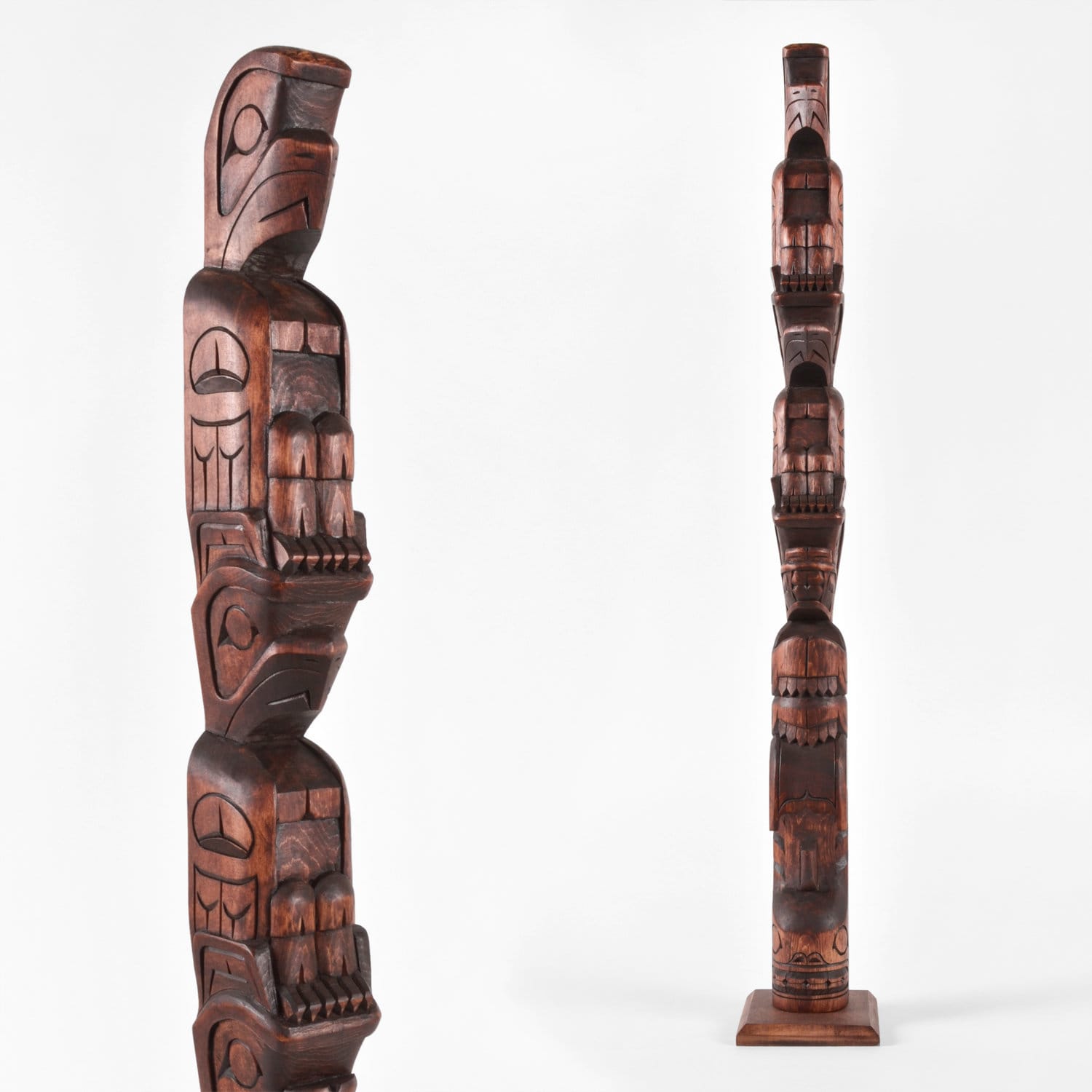 大きなトーテムポール - Etsy 日本