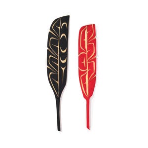 First Nations Eagle Feather Carving