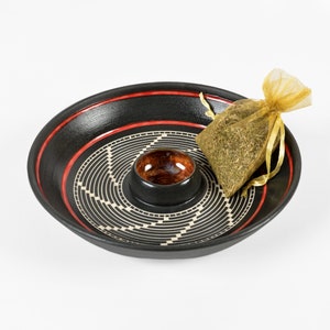 Hand-Carved First Nations Smudge Bowl by Patrick Leach