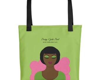 Pretty Girls Purl Tote bag