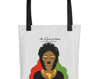 Queen of Skeins Tote bag